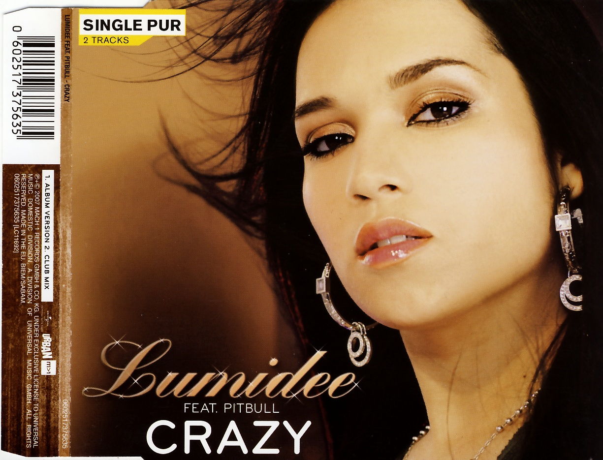 LUMIDEE FEAT. PITBULL - Crazy - Disque CD Maxi