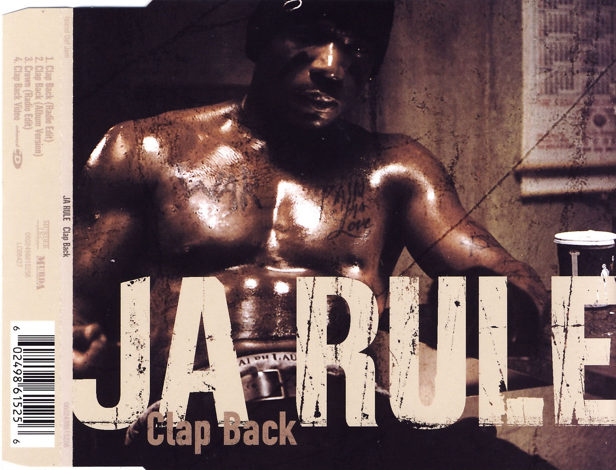 JA RULE - Clap Back - Disque CD Maxi