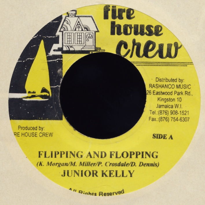 JUNIOR KELLY / SPECTACULAR & LEGO - Flipping And Flopping / Nutten Fi De People - 7inch x 1