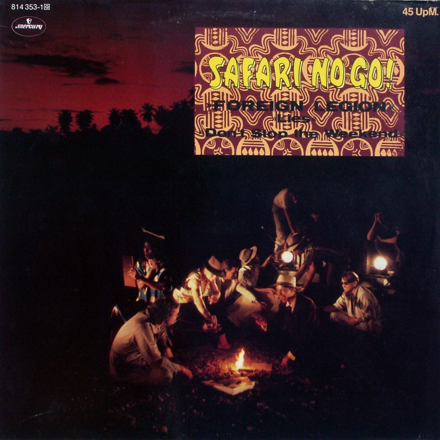 SAFARI NO GO - Foreign Legion - Disque Maxi x 1