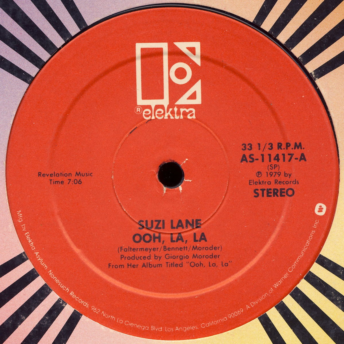 LANE, SUZI - Ooh, La, La - Disque Maxi x 1