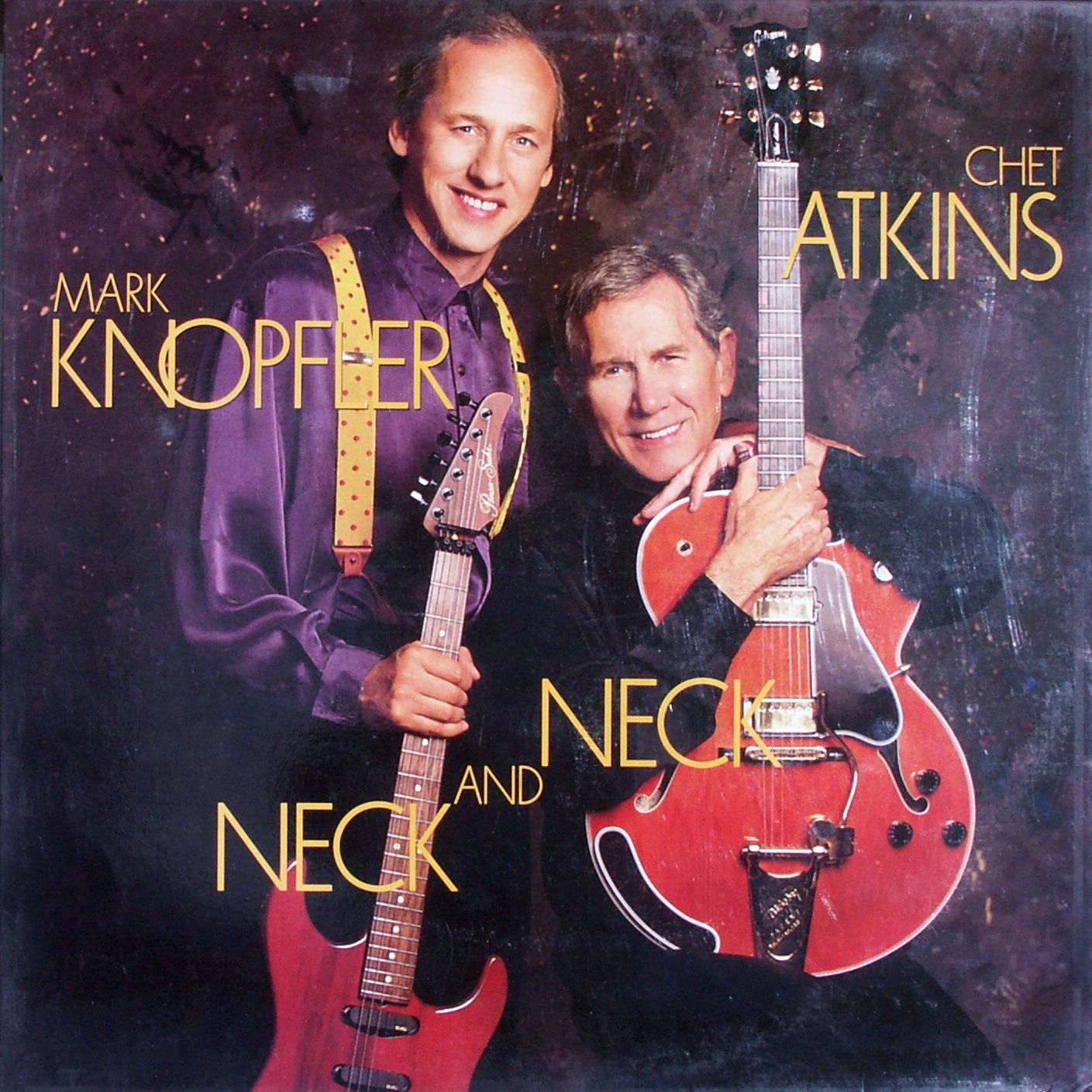 Album Neck and neck de Chet Atkins & Mark Knopfler sur CDandLP Album Neck and neck de Chet Atkins & Mark Knopfler sur CDandLP