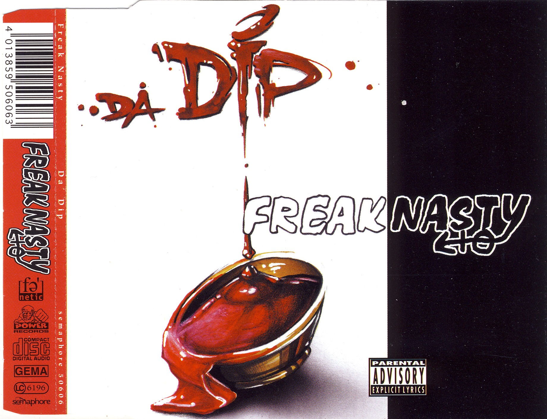 FREAK NASTY - Da' Dip - Disque CD Maxi