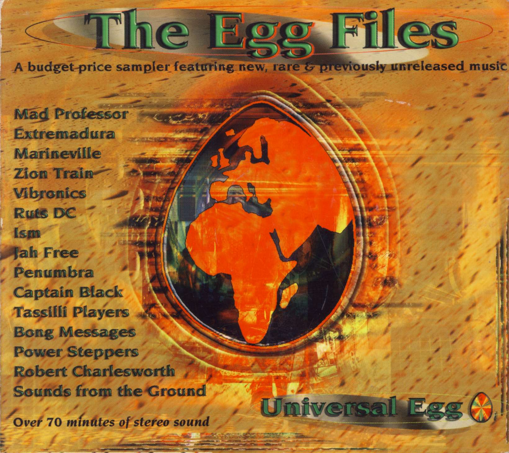 VARIOUS - The Egg Files - Disque CD