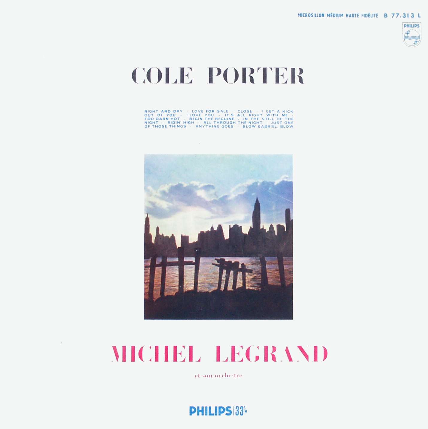 LEGRAND, MICHEL & SON ORCHESTRE - Cole Porter - Disque 33T