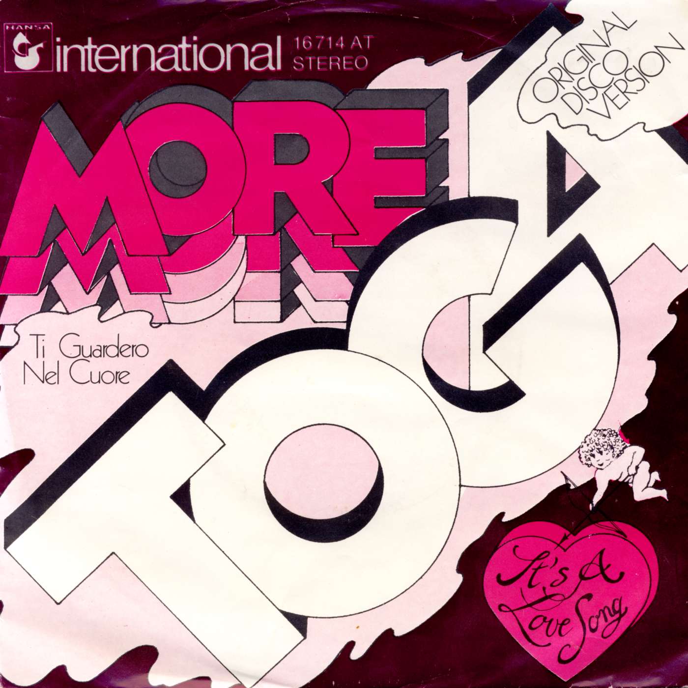 TOGA - More (Ti Guardero Nel Cuore) - 7inch x 1