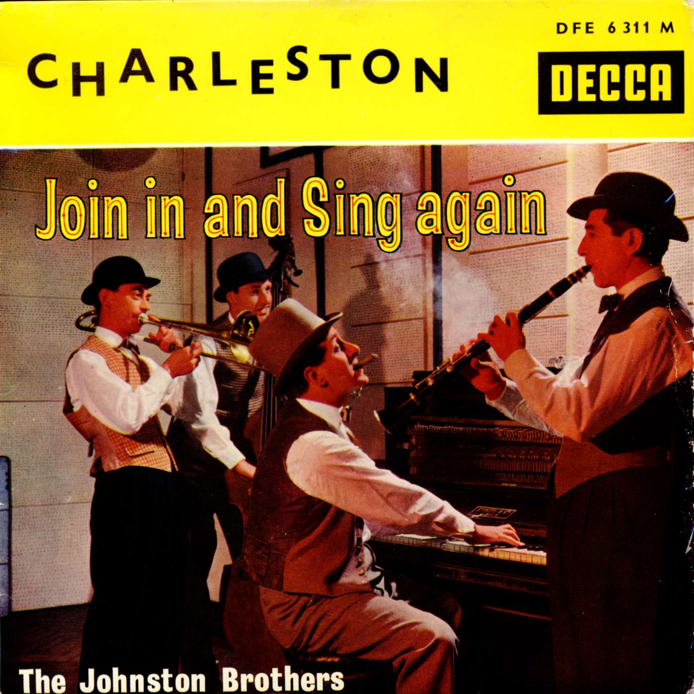 JOHNSTON BROTHERS - Join In And Sing Again - Disque 45T x 1