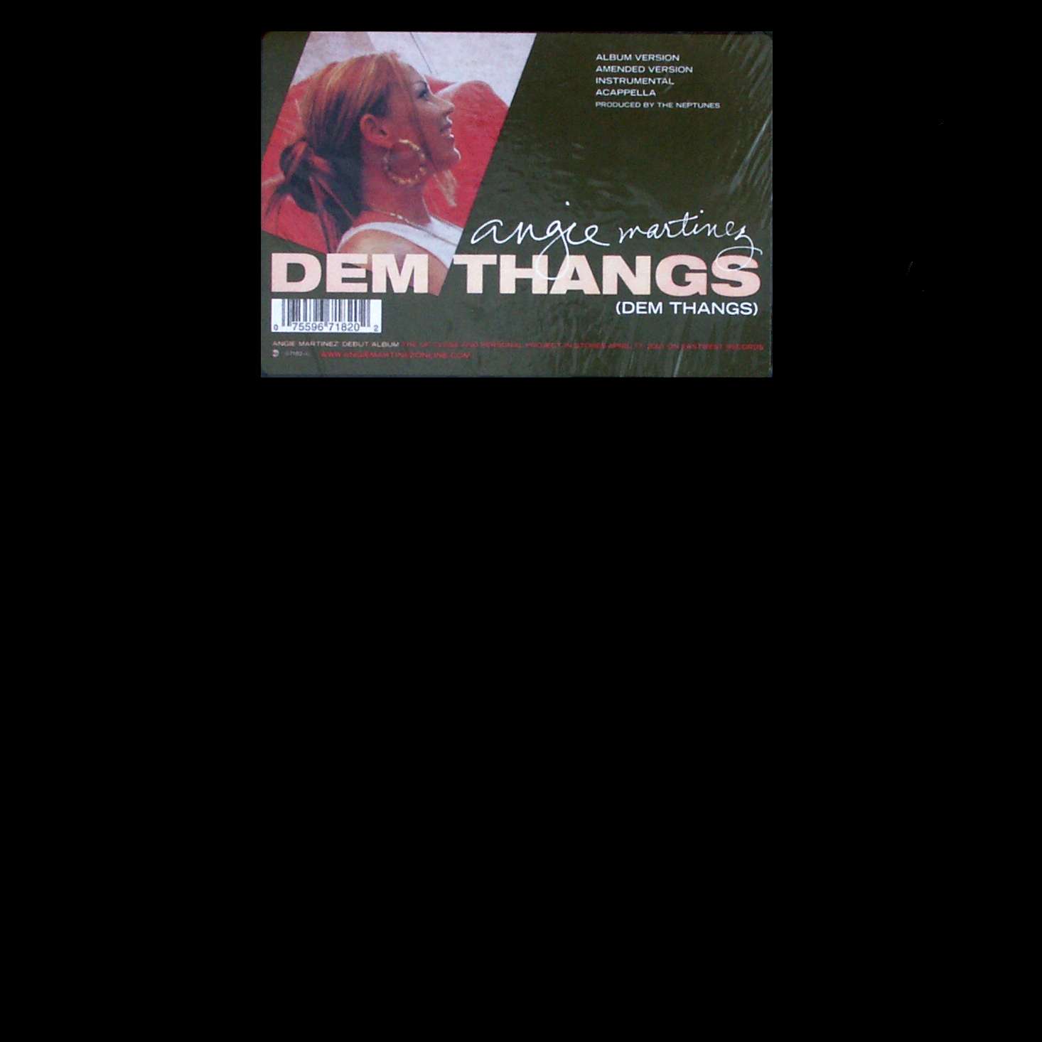 MARTINEZ, ANGIE - Dem Thangs - Disque Maxi x 1