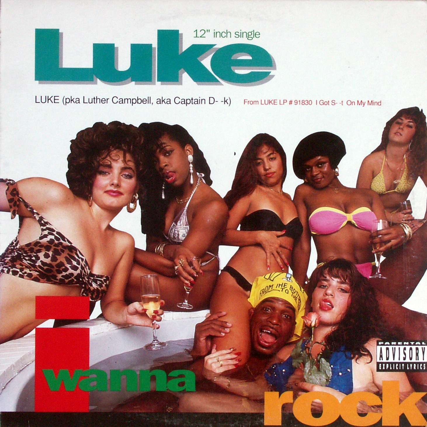 LUKE - I Wanna Rock - Disque Maxi x 1