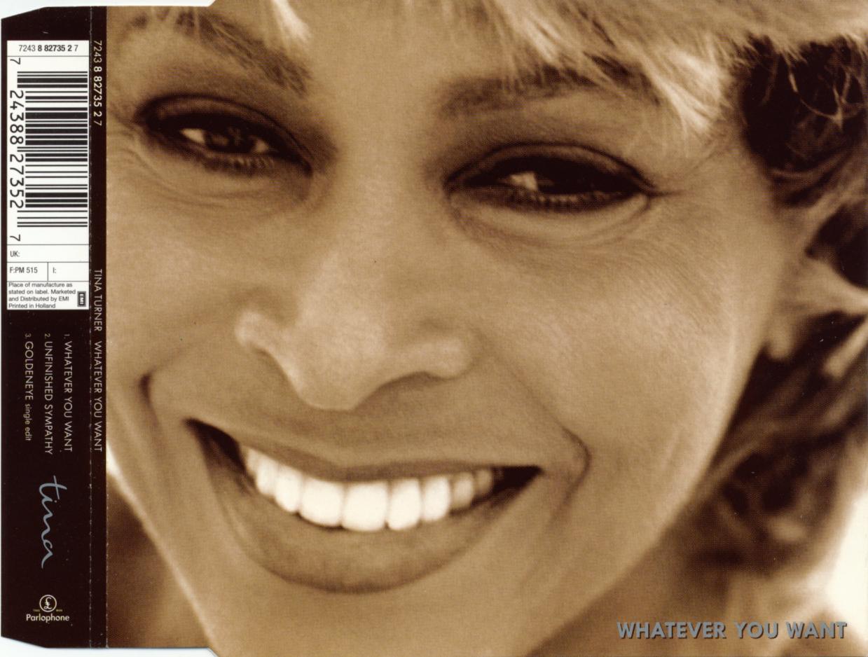 TURNER, TINA - Whatever You Want - Disque CD Maxi