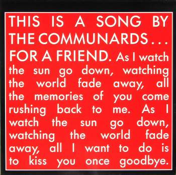 Communards - For A Friend