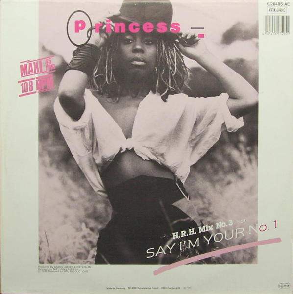 Princess - Say I'm Your No. 1