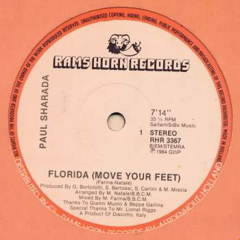Sharada, Paul - Florida (Move Your Feet)
