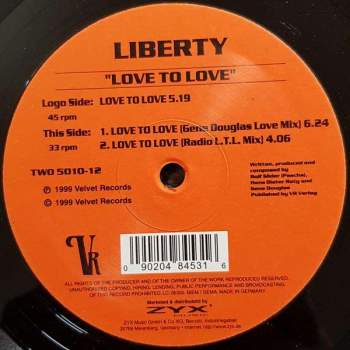 Liberty - Love To Love