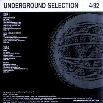 Various - DMC Underground Selection 4/92