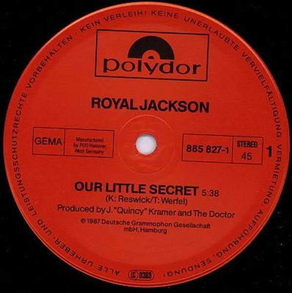 Royal Jackson - Our Little Secret