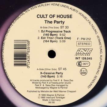 Cult Of House - The Party