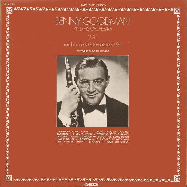 Goodman, Benny - Rare Broadcasting Transcriptions 1935