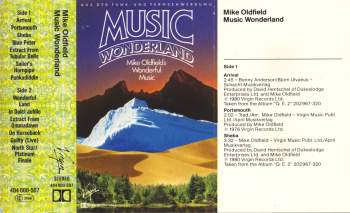 Oldfield, Mike - Music Wonderland