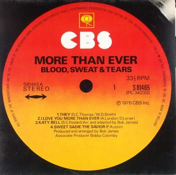 Blood, Sweat & Tears - More Than Ever