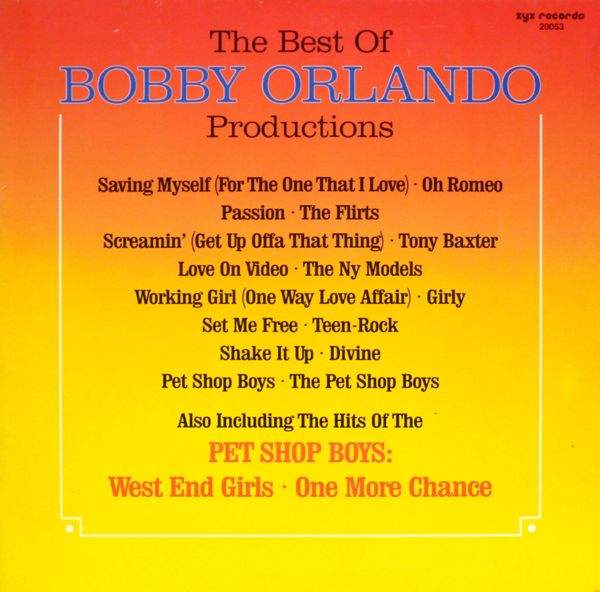 Various - The Best Of Bobby Orlando Productions