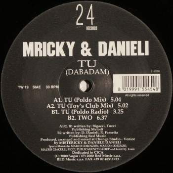 Mricky & Danieli - Tu (Dabadam)