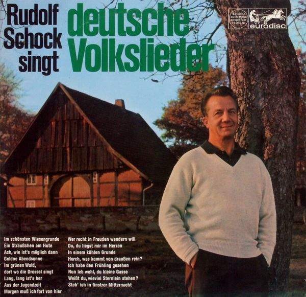 Schock, Rudolf - Singt Deutsche Volkslieder