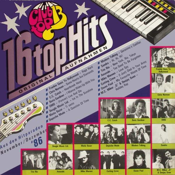 Various - Club Top 13, 16 Top Hits November/Dezember 86