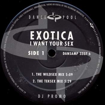 Exotica - I Want Your Sex