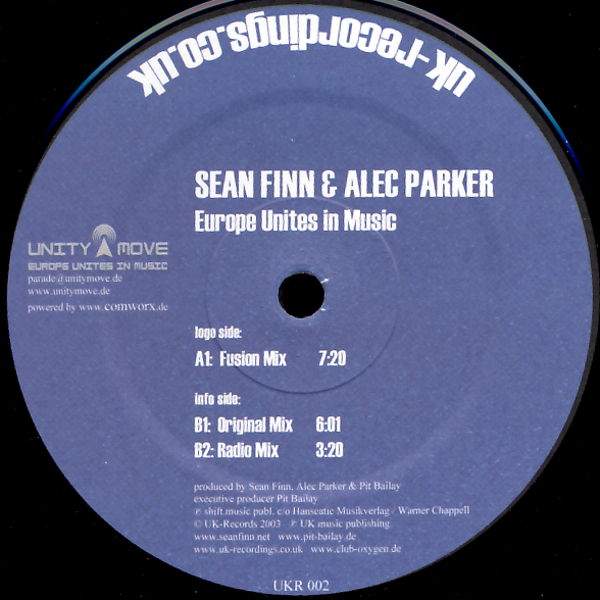 Sean Finn & Alec Parker - Europe Unites In Music