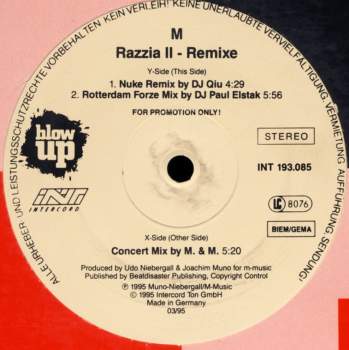 M - Razzia II Remixes