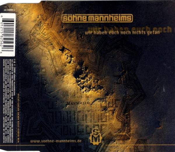 Söhne Mannheims - Wir Haben Euch Noch Nichts Getan