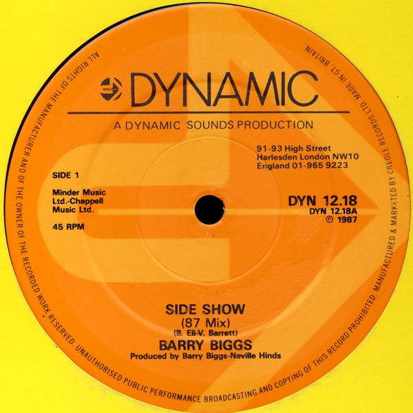 Biggs, Barry - Side Show