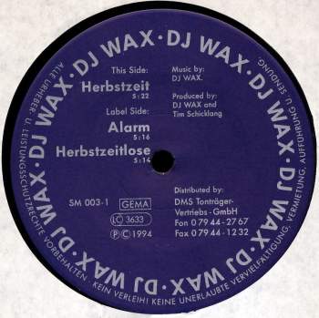 DJ Wax - Herbstzeit