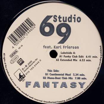 Studio 69 feat. Karl Frierson - Fantasy
