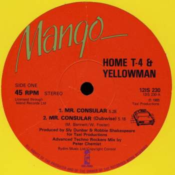 Home T-4 & Yellowman - Mr. Consular