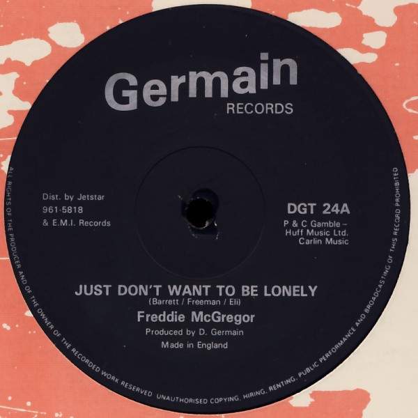Freddie McGregor - Just Don't Want To Be Lonely