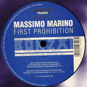Massimo, Marino - First Prohibition