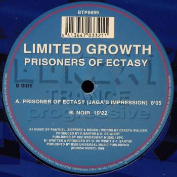 Limited Growth - Prisoners Of Ectasy