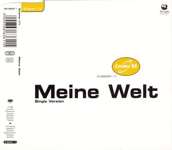 Creme 21 - Meine Welt