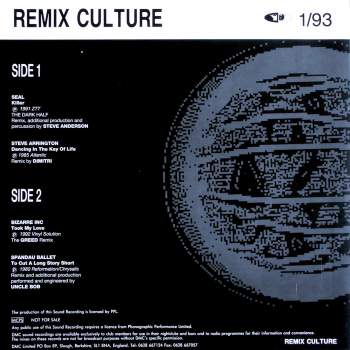 Various - DMC Remix Culture 1/93