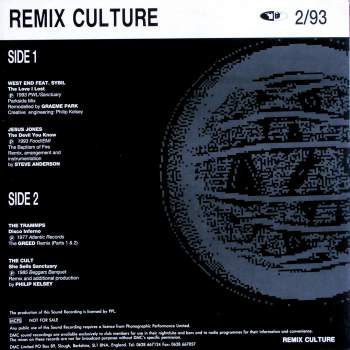 Various - DMC Remix Culture 2/93