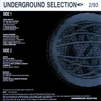 Various - DMC Underground Selection 2/93
