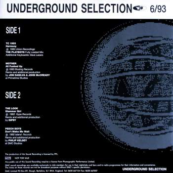 Various - DMC Underground Selection 6/93