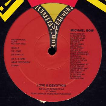 Bow, Michael - Love & Devotion The '88 Remix