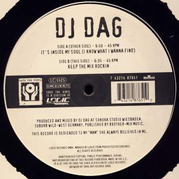 DJ Dag - It's Inside My Soul