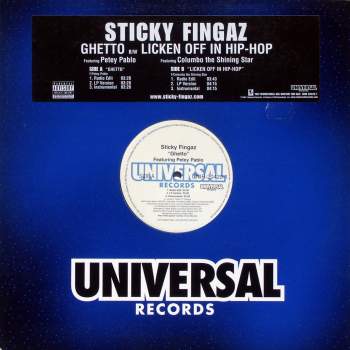 Sticky Fingaz - Ghetto / Licken Off In Hip-Ho