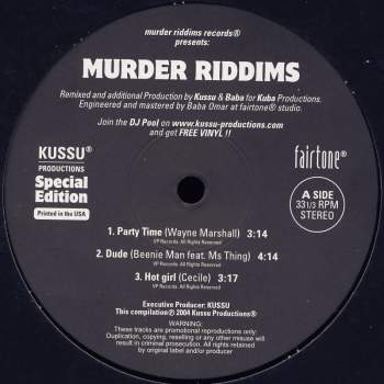 Various - Murder Riddims Special Edition