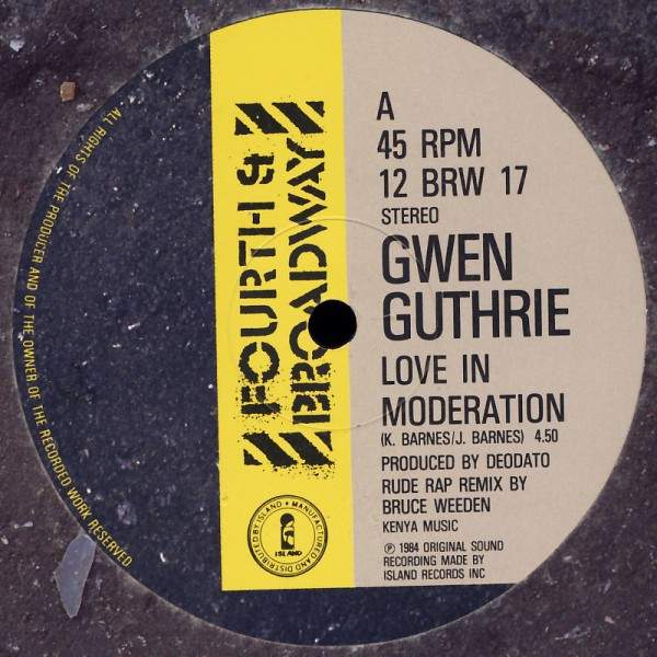 Gwen Guthrie - Love In Moderation