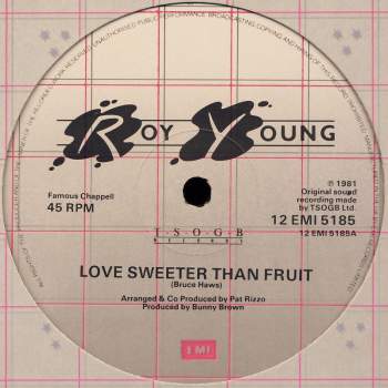 Roy Young - Love Sweeter Than Fruit / Pure Fantasy